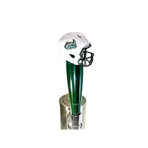 Beer Tap Handle NCAA Charlotte 49ers Football Pull UNC Kegerator Green Wood Brew
